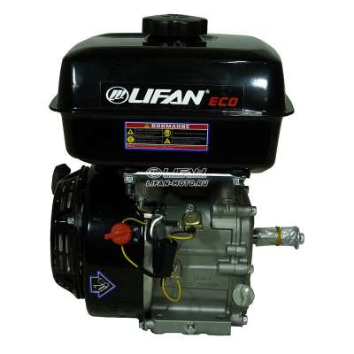 Двигатель Lifan 170F Eco вал Ø19мм, увеличенный б/бак 6л