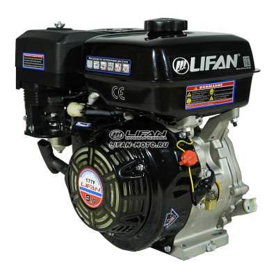 Двигатель Lifan 177F, вал Ø25,4мм