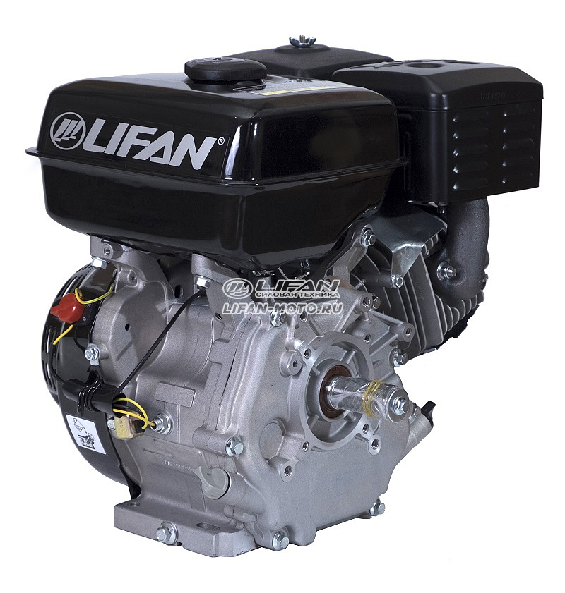 Двигатель Lifan 177F, вал Ø25мм, катушка 3 Ампера (for R)