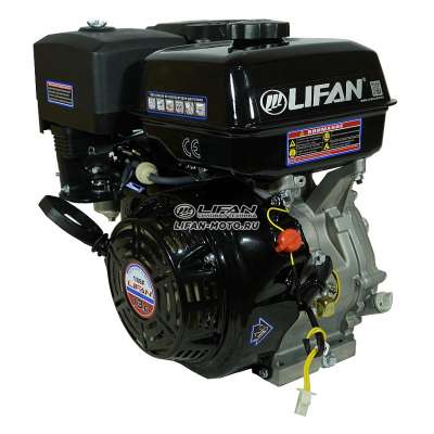 Двигатель Lifan 188F, вал Ø25мм, катушка 3 Ампера
