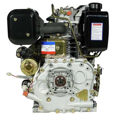 Двигатель Lifan Diesel 188FD, шлицевой вал Ø25мм, катушка 6 Ампер