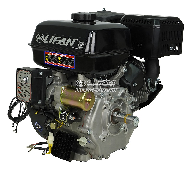 Двигатель Lifan NP445E, вал Ø25мм, катушка 11 Ампер