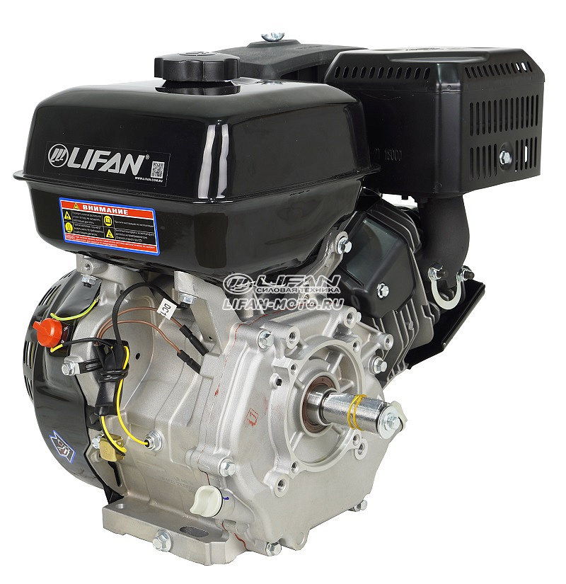 Двигатель Lifan NP460, вал Ø25мм, катушка 3 Ампера